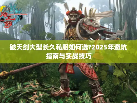 破天剑大型长久私服如何选?2025年避坑指南与实战技巧