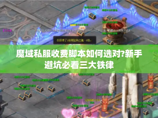 魔域私服收费脚本如何选对?新手避坑必看三大铁律