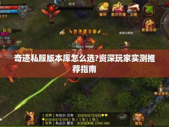 奇迹私服版本库怎么选?资深玩家实测推荐指南 奇迹私服版本库怎么选?资深玩家实测推荐指南