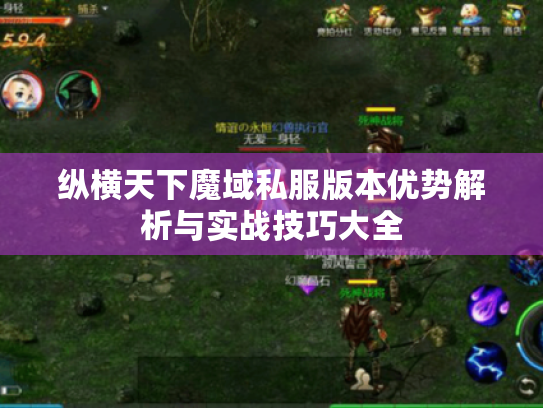 纵横天下魔域私服版本优势解析与实战技巧大全 纵横天下魔域私服版本优势解析与实战技巧大全