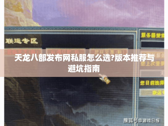 天龙八部发布网私服怎么选?版本推荐与避坑指南