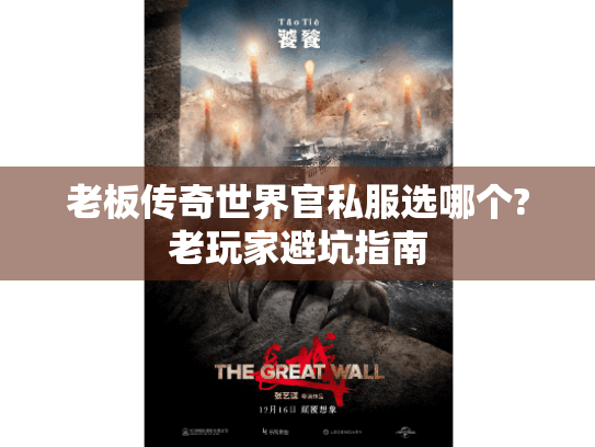 老板传奇世界官私服选哪个?老玩家避坑指南