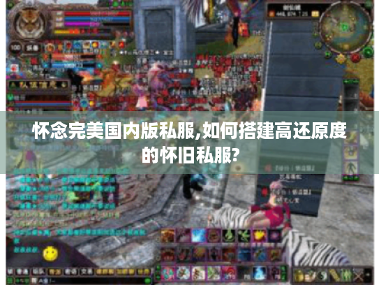 怀念完美国内版私服,如何搭建高还原度的怀旧私服?