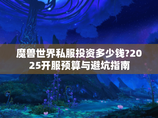 魔兽世界私服投资多少钱?2025开服预算与避坑指南