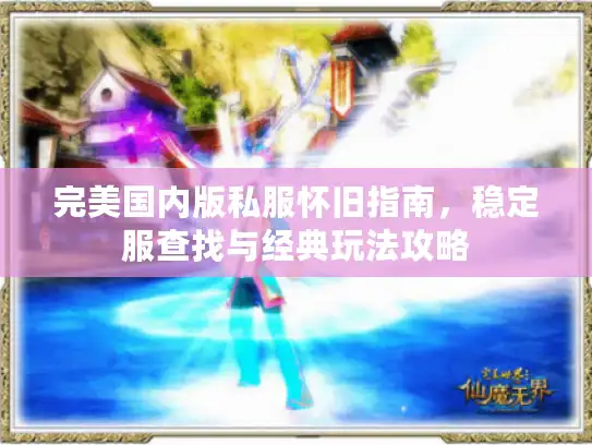 完美国内版私服怀旧指南，稳定服查找与经典玩法攻略