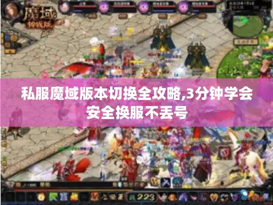 私服魔域版本切换全攻略,3分钟学会安全换服不丢号