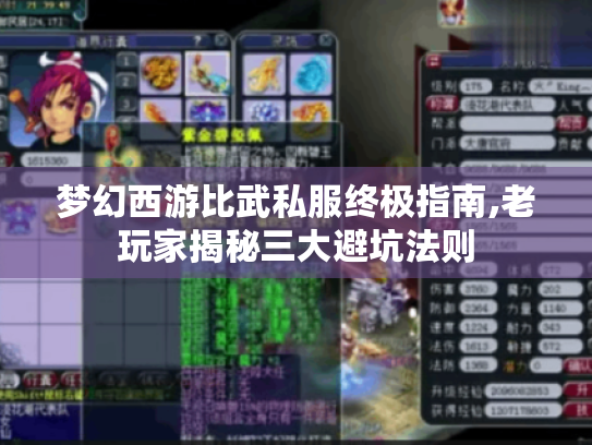 梦幻西游比武私服终极指南,老玩家揭秘三大避坑法则 梦幻西游比武私服终极指南,老玩家揭秘三大避坑法则
