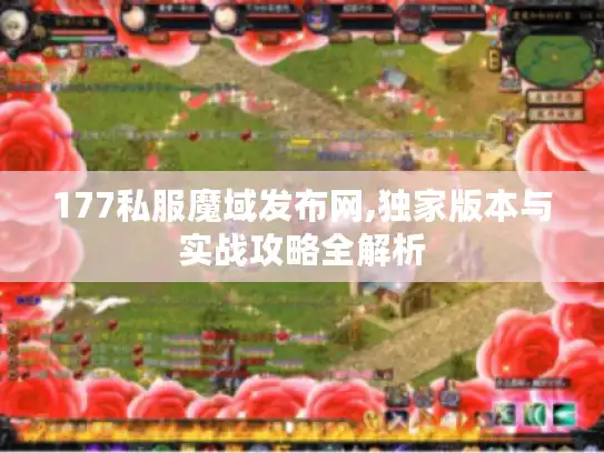 177私服魔域发布网,独家版本与实战攻略全解析 177私服魔域发布网,独家版本与实战攻略全解析