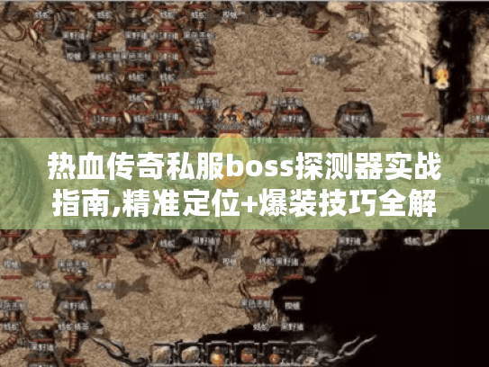 热血传奇私服boss探测器实战指南,精准定位+爆装技巧全解析 热血传奇私服boss探测器实战指南,精准定位+爆装技巧全解析