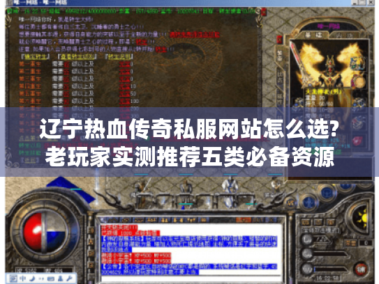 辽宁热血传奇私服网站怎么选?老玩家实测推荐五类必备资源