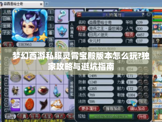 梦幻西游私服灵霄宝殿版本怎么玩?独家攻略与避坑指南
