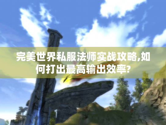 完美世界私服法师实战攻略,如何打出最高输出效率?