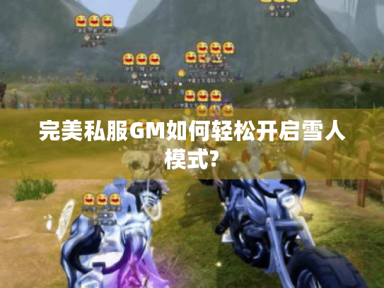 完美私服GM如何轻松开启雪人模式? 完美私服GM如何轻松开启雪人模式?