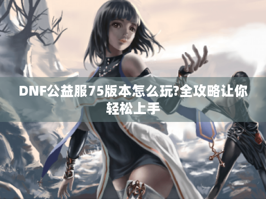 DNF公益服75版本怎么玩?全攻略让你轻松上手 DNF公益服75版本怎么玩?全攻略让你轻松上手