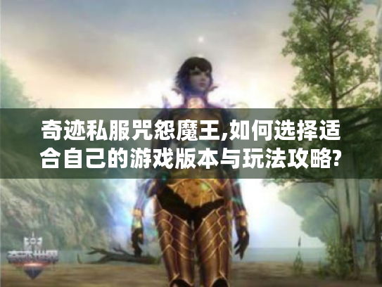 奇迹私服咒怨魔王,如何选择适合自己的游戏版本与玩法攻略?