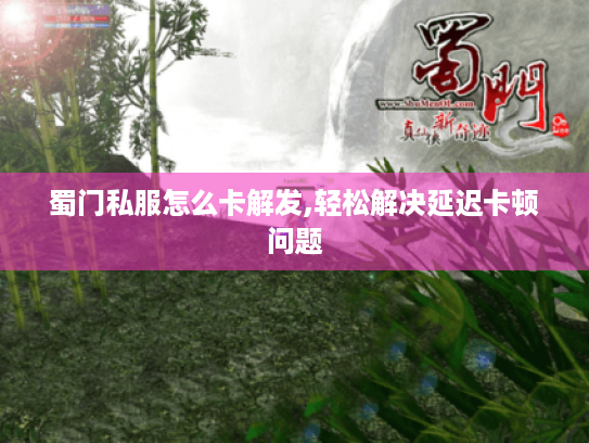 蜀门私服怎么卡解发,轻松解决延迟卡顿问题 蜀门私服怎么卡解发,轻松解决延迟卡顿问题