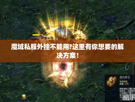魔域私服外挂不能用?这里有你想要的解决方案! 魔域私服外挂不能用?这里有你想要的解决方案!