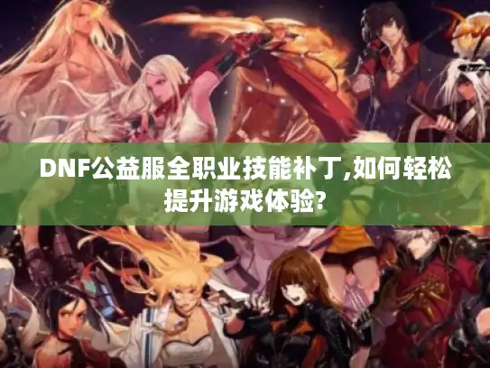 DNF公益服全职业技能补丁,如何轻松提升游戏体验?