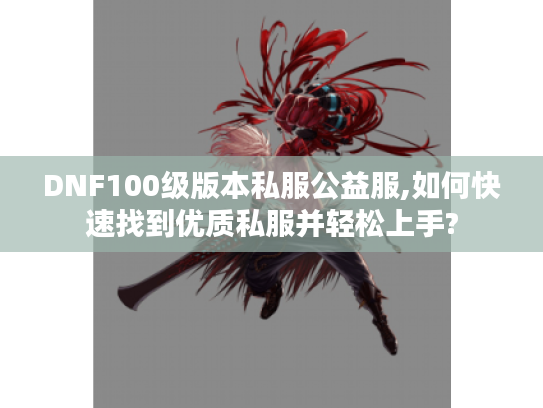 DNF100级版本私服公益服,如何快速找到优质私服并轻松上手?
