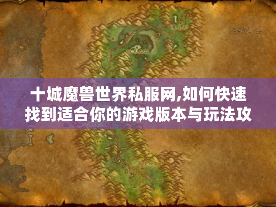 十城魔兽世界私服网,如何快速找到适合你的游戏版本与玩法攻略?