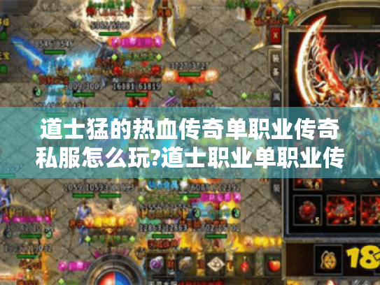 道士猛的热血传奇单职业传奇私服怎么玩?道士职业单职业传奇私服推荐 道士猛的热血传奇单职业传奇私服怎么玩?道士职业单职业传奇私服推荐