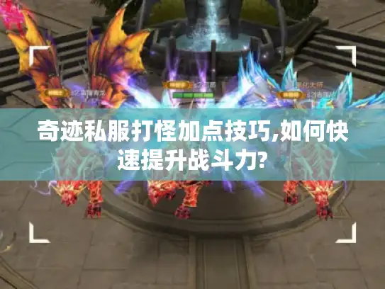 奇迹私服打怪加点技巧,如何快速提升战斗力?
