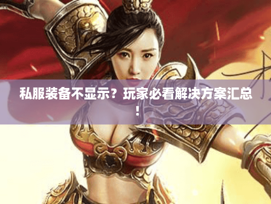 私服装备不显示？玩家必看解决方案汇总！