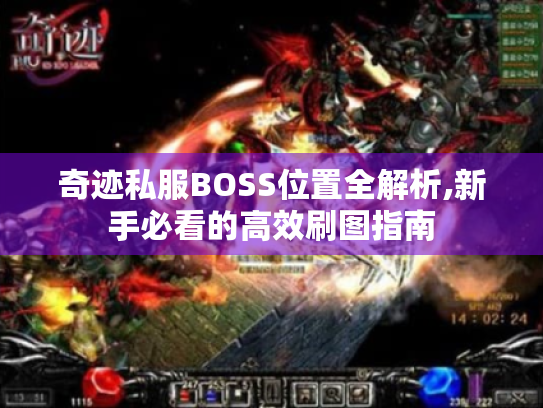 奇迹私服BOSS位置全解析,新手必看的高效刷图指南