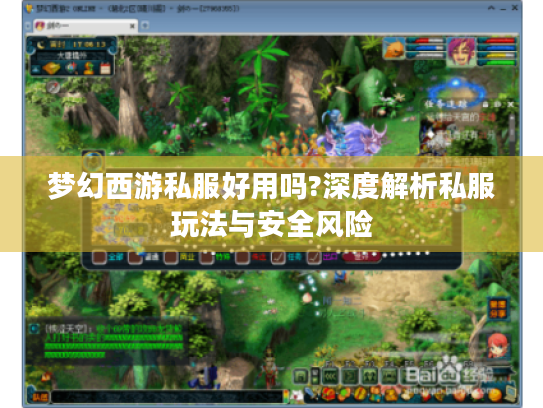 梦幻西游私服好用吗?深度解析私服玩法与安全风险 梦幻西游私服好用吗?深度解析私服玩法与安全风险