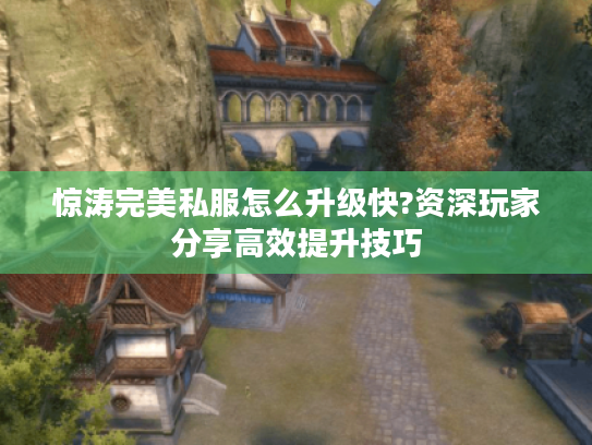 惊涛完美私服怎么升级快?资深玩家分享高效提升技巧