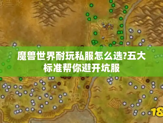 魔兽世界耐玩私服怎么选?五大标准帮你避开坑服