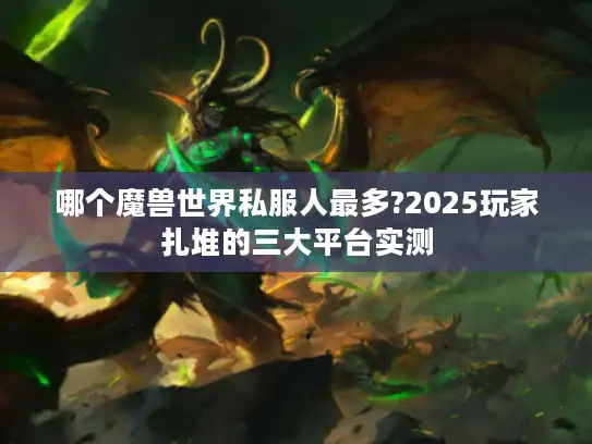 哪个魔兽世界私服人最多?2025玩家扎堆的三大平台实测