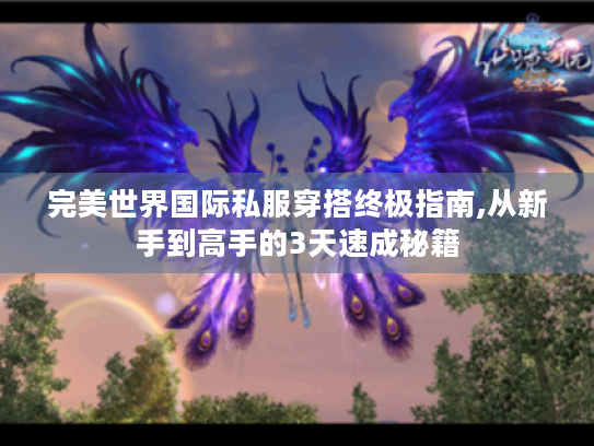 完美世界国际私服穿搭终极指南,从新手到高手的3天速成秘籍 完美世界国际私服穿搭终极指南,从新手到高手的3天速成秘籍