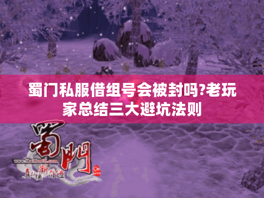 蜀门私服借组号会被封吗?老玩家总结三大避坑法则