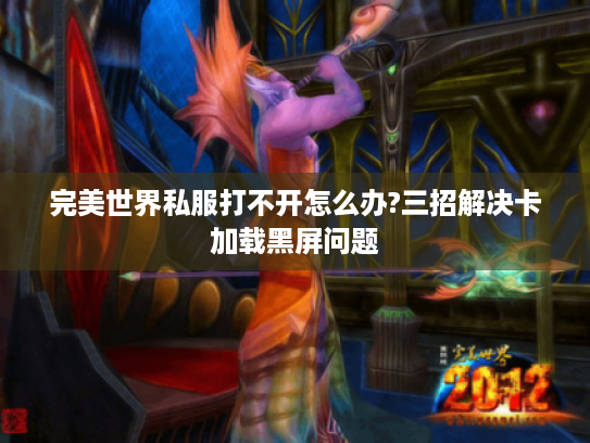 完美世界私服打不开怎么办?三招解决卡加载黑屏问题 完美世界私服打不开怎么办?三招解决卡加载黑屏问题