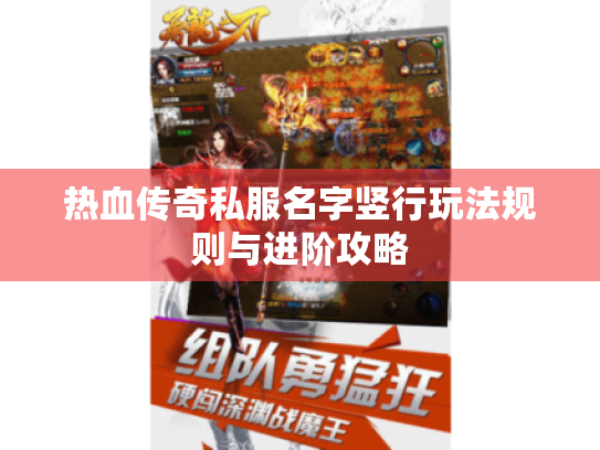 热血传奇私服名字竖行玩法规则与进阶攻略 热血传奇私服名字竖行玩法规则与进阶攻略