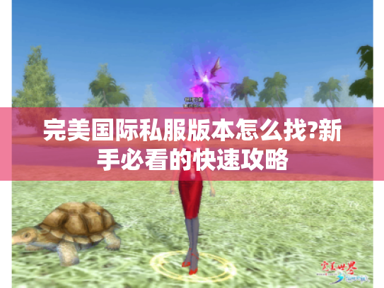 完美国际私服版本怎么找?新手必看的快速攻略