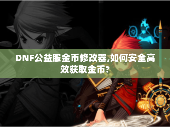 DNF公益服金币修改器,如何安全高效获取金币?