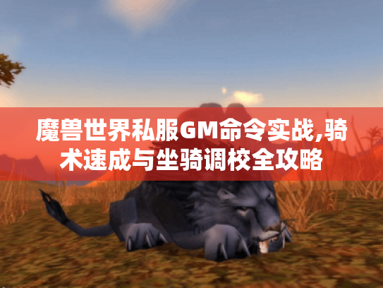 魔兽世界私服GM命令实战,骑术速成与坐骑调校全攻略 魔兽世界私服GM命令实战,骑术速成与坐骑调校全攻略