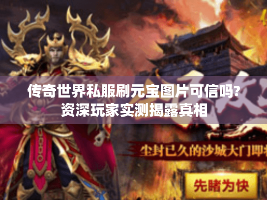 传奇世界私服刷元宝图片可信吗?资深玩家实测揭露真相 传奇世界私服刷元宝图片可信吗?资深玩家实测揭露真相