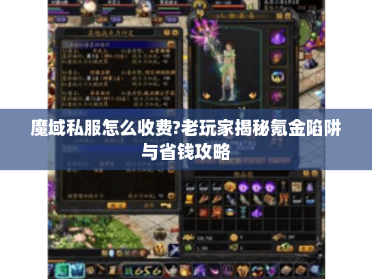 魔域私服怎么收费?老玩家揭秘氪金陷阱与省钱攻略 魔域私服怎么收费?老玩家揭秘氪金陷阱与省钱攻略