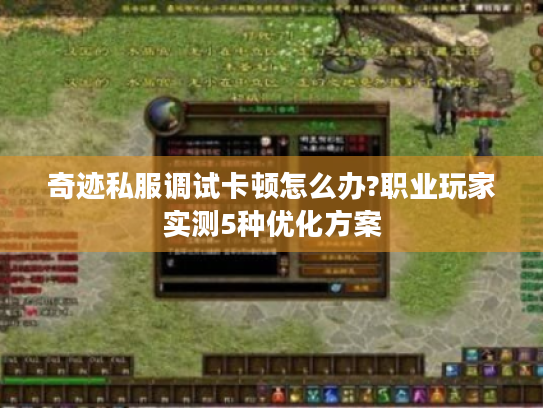 奇迹私服调试卡顿怎么办?职业玩家实测5种优化方案 奇迹私服调试卡顿怎么办?职业玩家实测5种优化方案