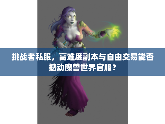 挑战者私服，高难度副本与自由交易能否撼动魔兽世界官服？