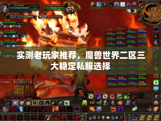 实测老玩家推荐，魔兽世界二区三大稳定私服选择