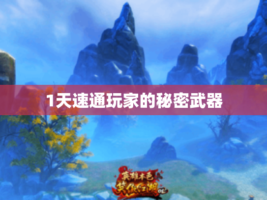 1天速通玩家的秘密武器 1天速通玩家的秘密武器