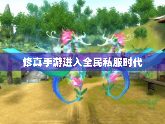 修真手游进入全民私服时代 修真手游进入全民私服时代