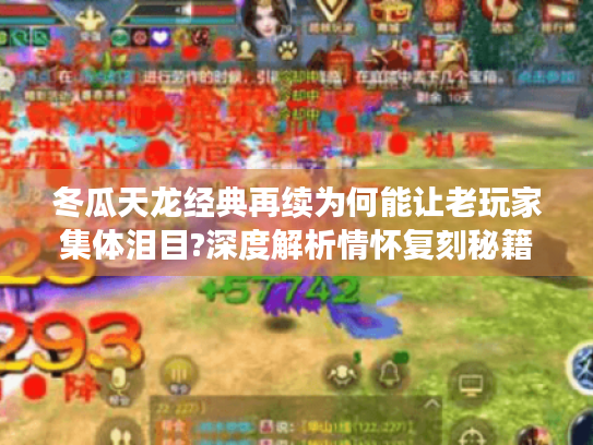 冬瓜天龙经典再续为何能让老玩家集体泪目?深度解析情怀复刻秘籍 冬瓜天龙经典再续为何能让老玩家集体泪目?深度解析情怀复刻秘籍
