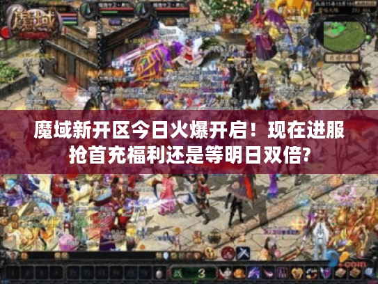 魔域新开区今日火爆开启！现在进服抢首充福利还是等明日双倍?