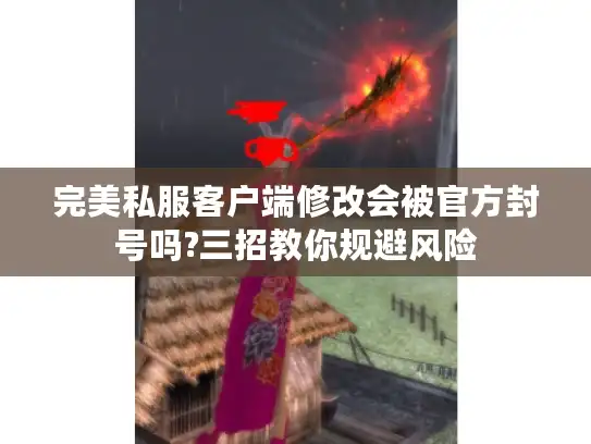 完美私服客户端修改会被官方封号吗?三招教你规避风险