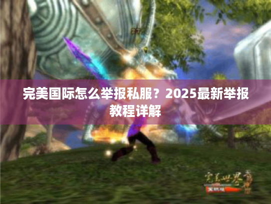 完美国际怎么举报私服？2025最新举报教程详解